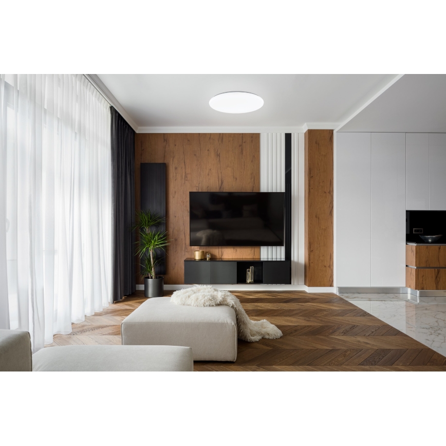 Eglo 31738 - LED Димируем плафон TOTARI-Z LED/44,8W/230V 2700-6500K бял