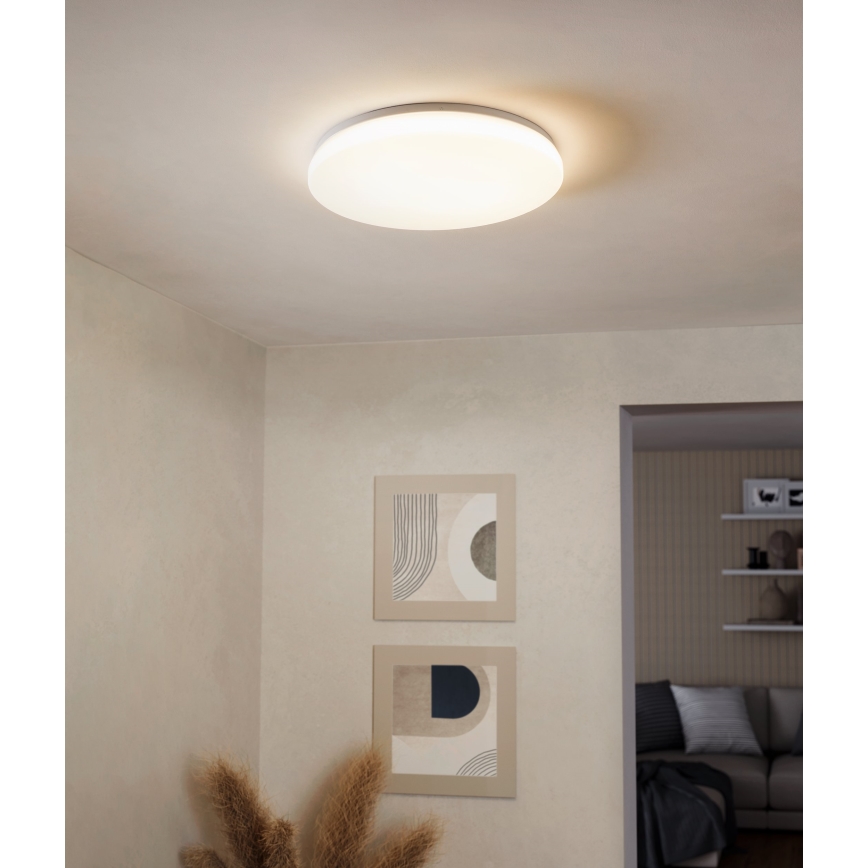 Eglo 31738 - LED Димируем плафон TOTARI-Z LED/44,8W/230V 2700-6500K бял