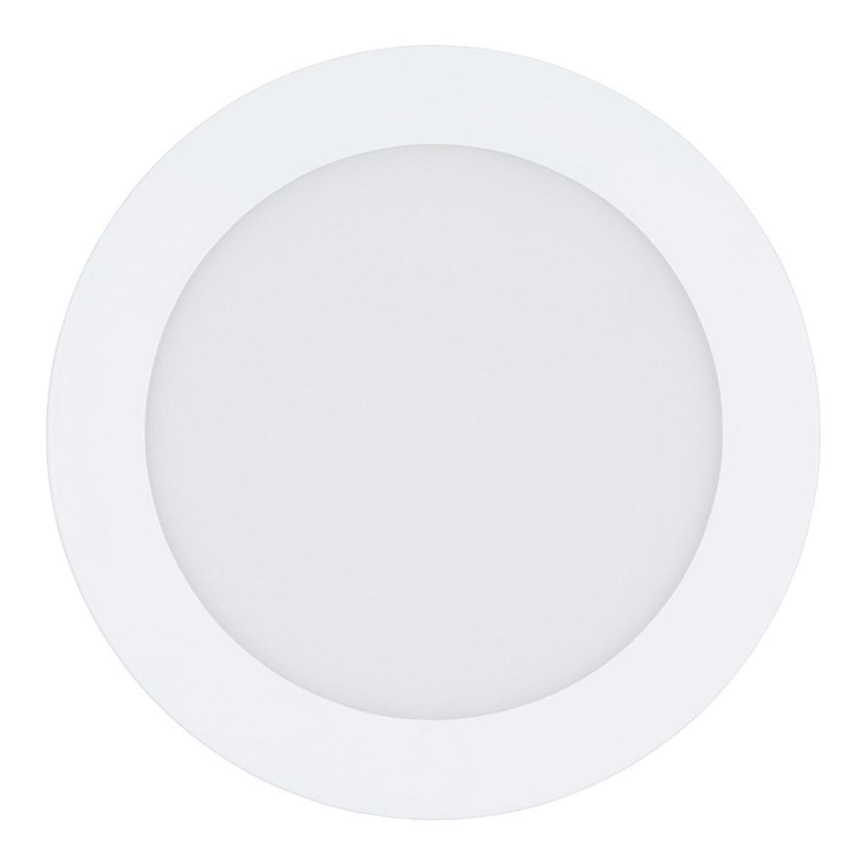 Eglo 31742 - димируемо LED вградено осветително тяло за баня FUEVA-Z LED/10,5W/230V 2700-6500K IP44 бяло Ø 16,5 см