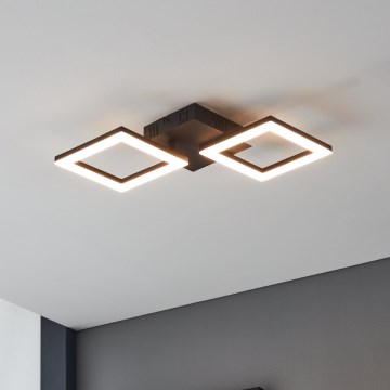 Eglo 31773 - LED Димируем плафон PARANDAY-Z LED/15,5W/230V 3000-6500K черен