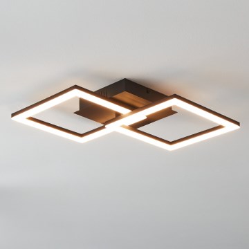 Eglo 31774 - LED Димируем плафон PARANDAY-Z LED/21,5W/230V 3000-6500K черен