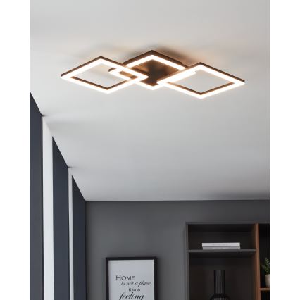 Eglo 31775 - LED Димируем плафон PARANDAY-Z LED/32,4W/230V 3000-6500K черен