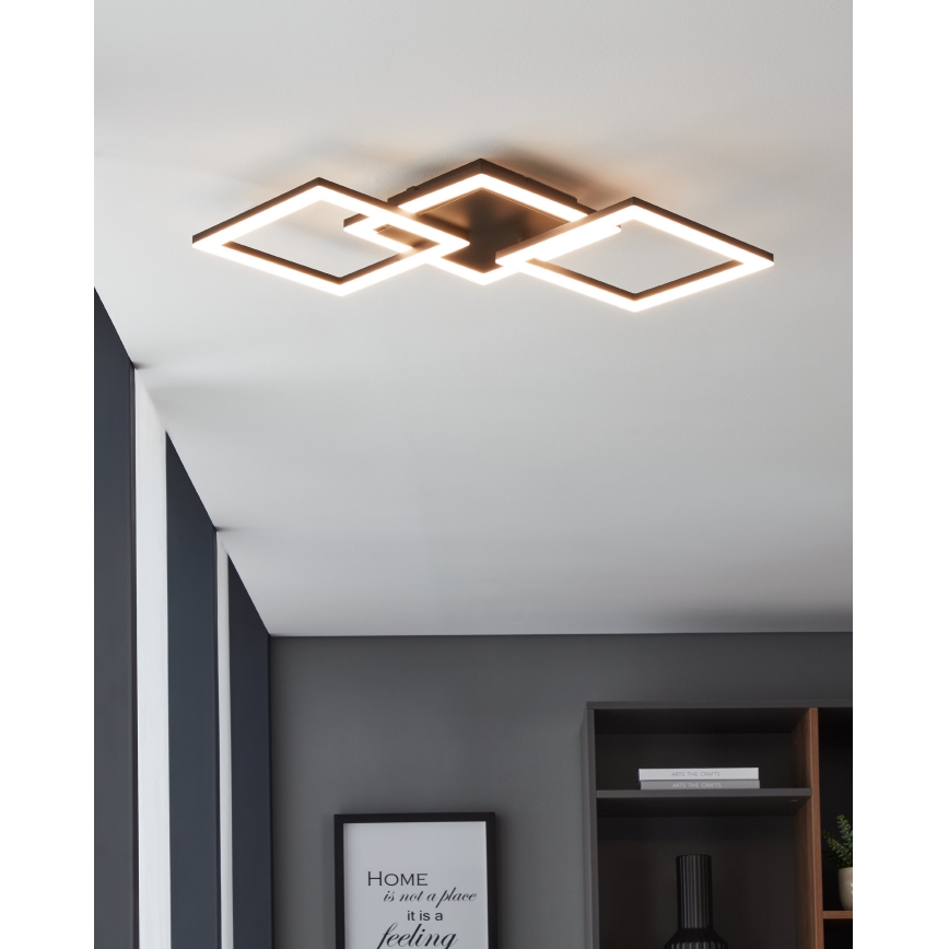 Eglo 31775 - LED Димируем плафон PARANDAY-Z LED/32,4W/230V 3000-6500K черен
