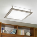 Eglo 31895 - Таванно осветително тяло AURIGA 4xE14/25W/230V 30x30 см матов хром