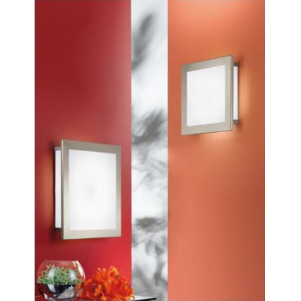 Eglo 31895 - Таванно осветително тяло AURIGA 4xE14/25W/230V 30x30 см матов хром