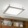 Eglo 31897 - Плафон AURIGA 4xE14/40W/230V 38,5x38,5 см матов хром