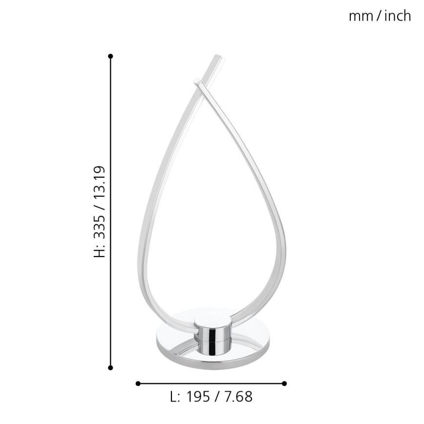 Eglo - LED Настолна лампа  LED/14W/230V
