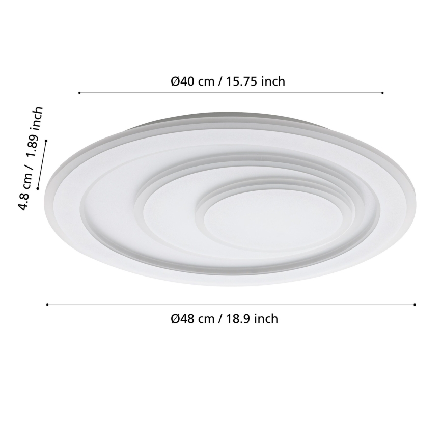 Eglo  - LED Плафониера LED/21W/230V Ø 48 см