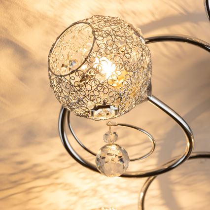 Eglo 32103 - LED полилей VELAGO за директен монтаж 5xG9/33W/230V лъскав хром