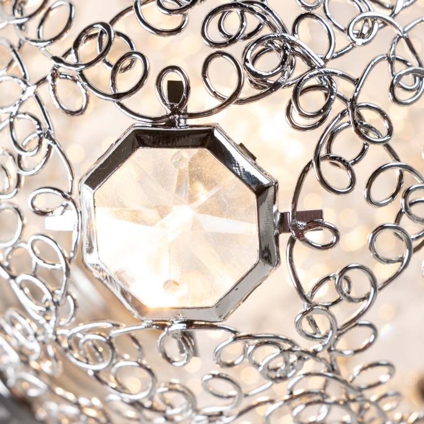 Eglo 32103 - LED полилей VELAGO за директен монтаж 5xG9/33W/230V лъскав хром