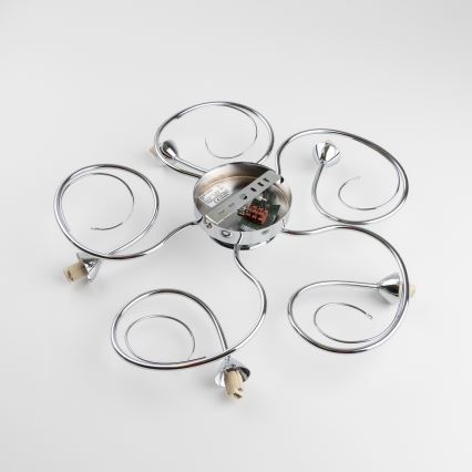 Eglo 32103 - LED полилей VELAGO за директен монтаж 5xG9/33W/230V лъскав хром