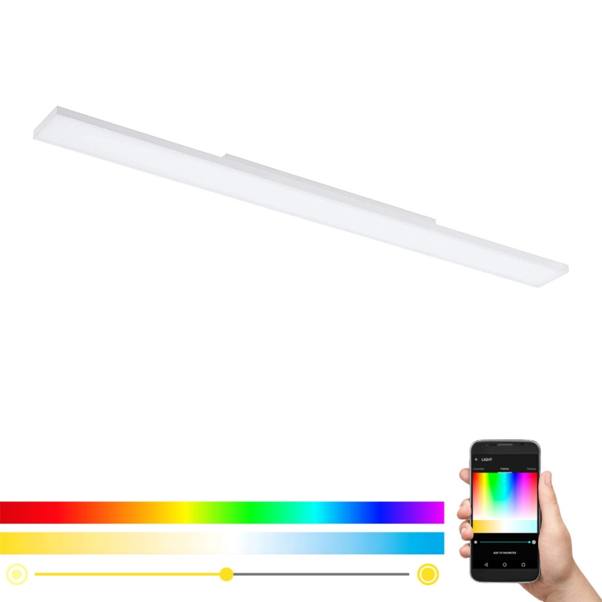 Eglo 32349 - LED RGBW димируемо таванно осветително тяло TURCONA-C LED/34W/230V 2700-6500K + дистанционно управление