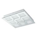 Eglo 32455 - LED Плафониера PALLANTE LED/33W/230V 4000K матов хром