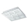 Eglo 32455 - LED Плафониера PALLANTE LED/33W/230V 4000K матов хром