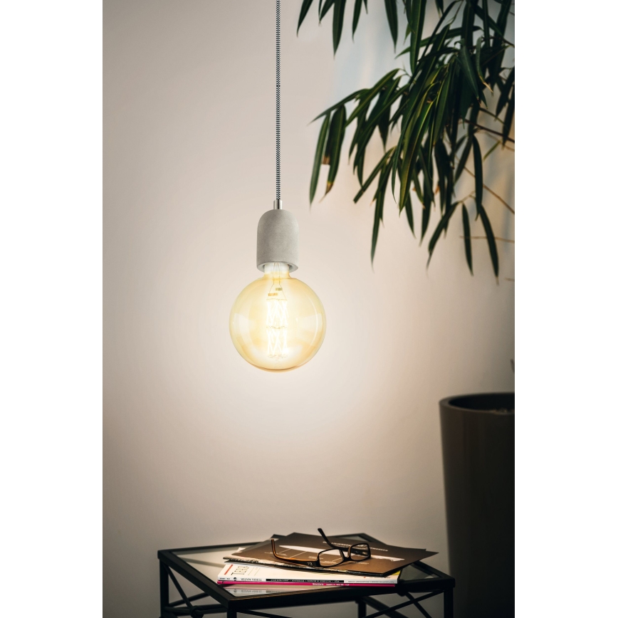 Eglo - Полилей на верижка 1xE27/60W/230V