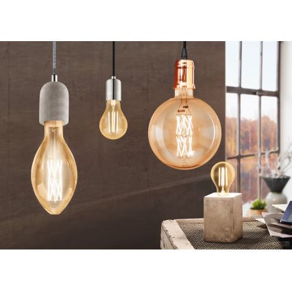 Eglo - Полилей на верижка 1xE27/60W/230V