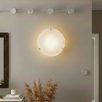 Eglo 32599 - LED таванно осветително тяло SALOME LED/11W/230V Ø 30 см алабастрово стъкло - гаранция 5 години