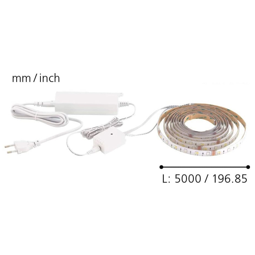 Eglo - LED RGB лента 5м STRIPE-C LED/19W/230V