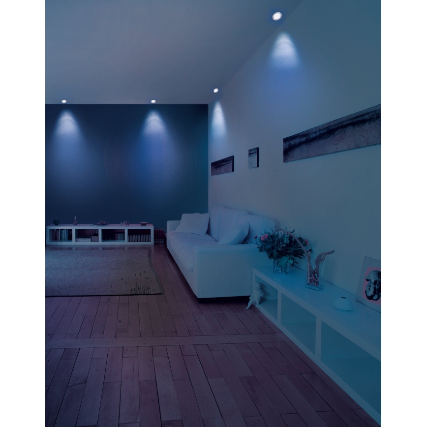 Eglo - LED RGB регулируемо вградено осветително тяло FUEVA-C LED/5,4W/230V