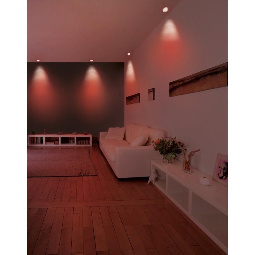 Eglo - LED RGB регулируемо вградено осветително тяло FUEVA-C LED/5,4W/230V