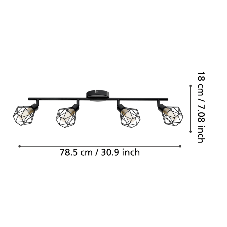 Eglo - LED Спот 4xG9/3W/230V