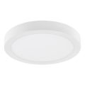 Eglo 32815 - LED димируем таванен плафон FUEVA LED/21W/230V 3000-6500K Ø 30 см бял + дистанционно управление