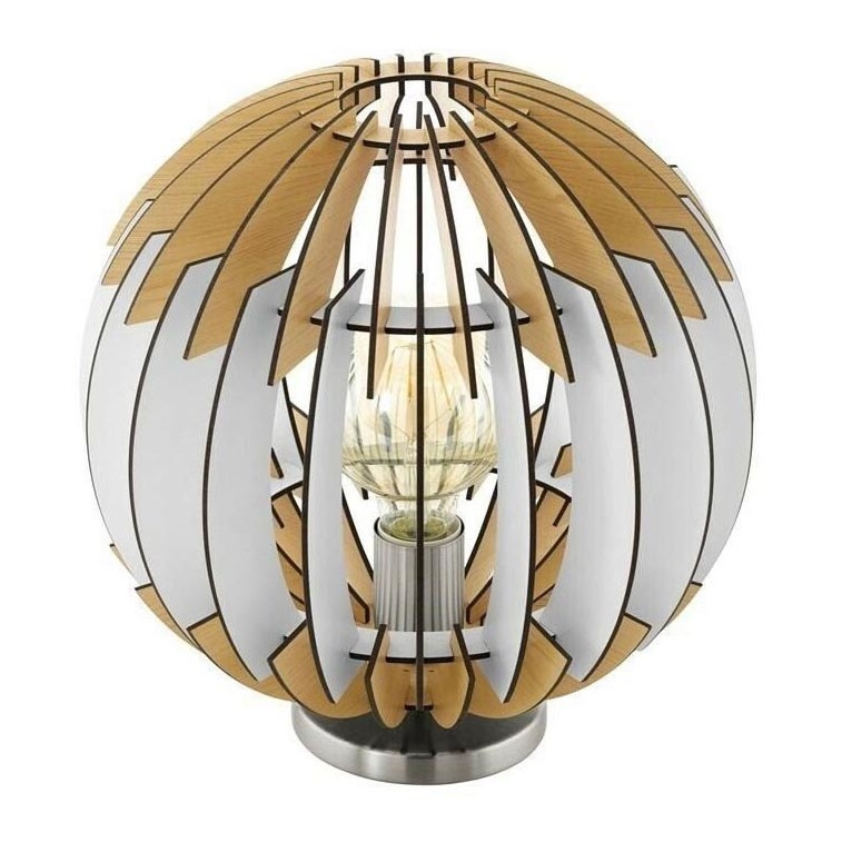 Eglo 32848 - Настолна лампа OLMERO 1xE27/60W/230V