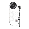 Eglo 32859 - LED RGB димируема лента 5m COB STRIPE LED/12W/230V 4000K IP44 + дистанционно управление