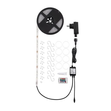 Eglo 32859 - LED RGB димируема лента 5m COB STRIPE LED/12W/230V 4000K IP44 + дистанционно управление