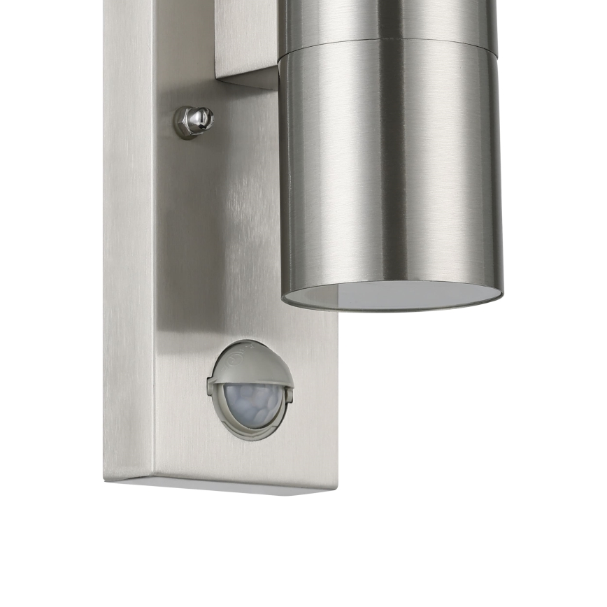 Eglo - LED Екстериорна Стенна лампа със сензор 2xGU10/3W/230V IP44