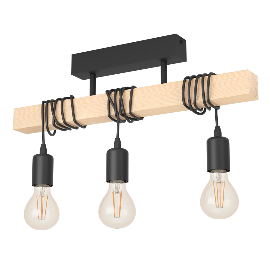 Eglo - Полилей за повърхностен монтаж TOWNSHEND 3xE27/60W/230V