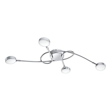 Eglo 32996 - LED повърхностно монтиран полилей SALTO 4xLED/5,4W/230V лъскав хром