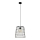Eglo 33019 - Полилей на верижка LONGBURGH 1xE27/60W/230V дм. 33,5 cm