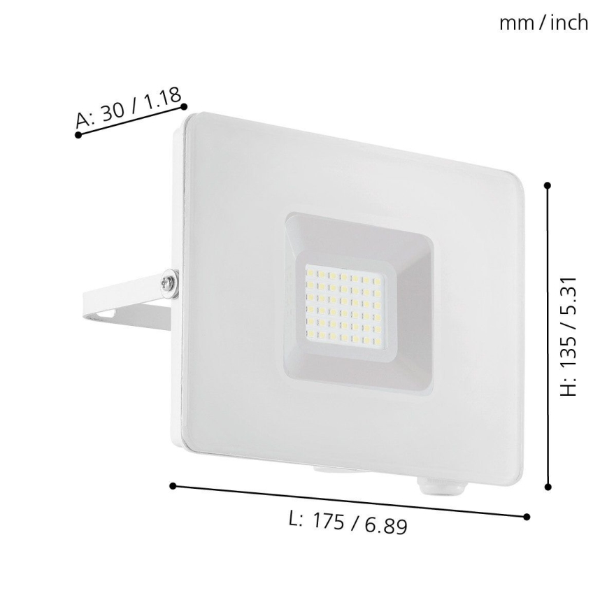Eglo - LED Рефлектор LED/30W/230V IP65