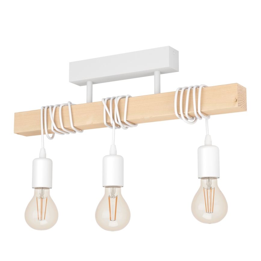 Eglo - Полилей повърхностно монтиран TOWNSHEND 3xE27/60W/230V