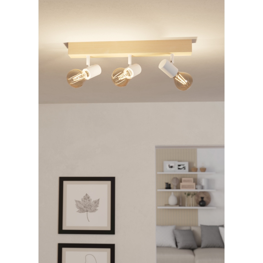 Eglo - Точково осветително тяло TOWNSHEND 3xE27/60W/230V