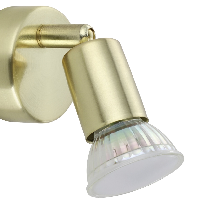 Eglo - LED Стенен спот 1xGU10/2,8W/230V 3000K златист