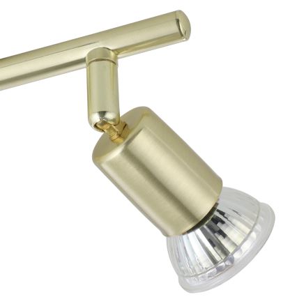 Eglo - LED Спот 2xGU10/2,8W/230V 3000K златист