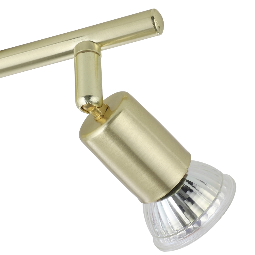 Eglo - LED Спот 2xGU10/2,8W/230V 3000K златист