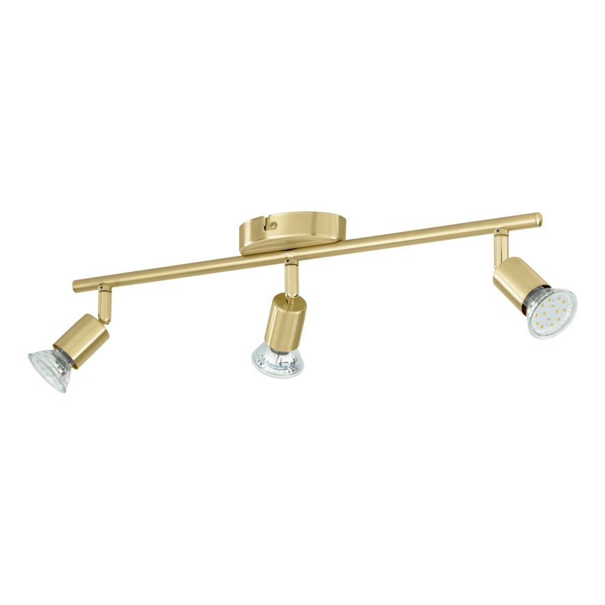 Eglo - LED Спот 3xGU10/2,8W/230V 3000K златист