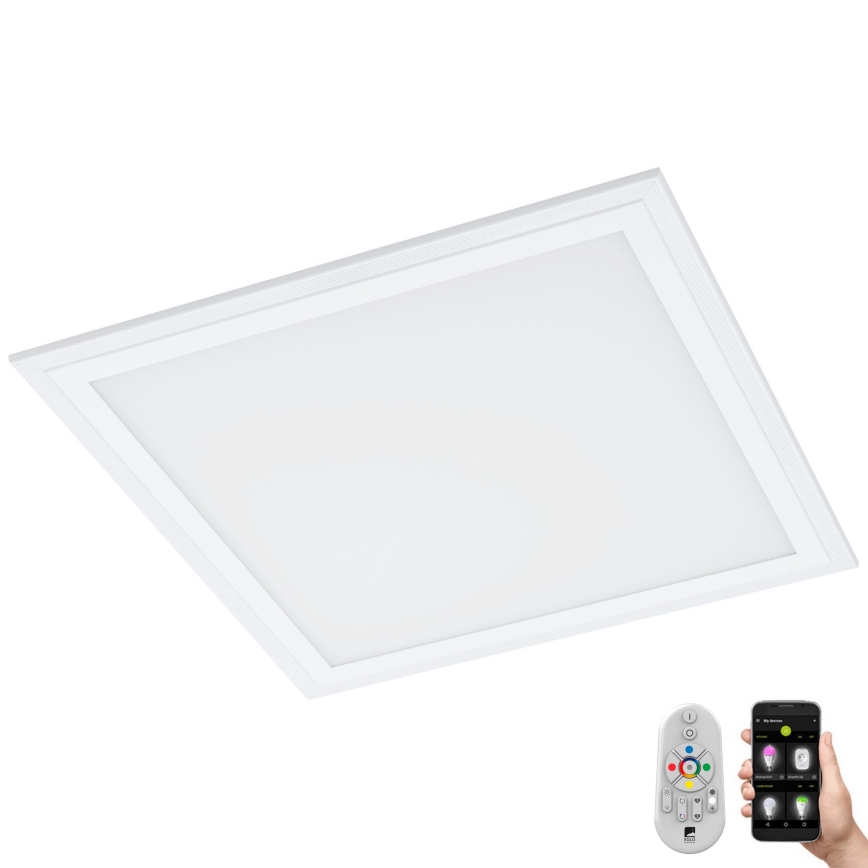 Eglo 33206 - RGBW Димируем плафон SALOBRENA-C LED/16W/230V + дистанционно управление