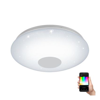 Eglo 33218 - LED RGBW регулируемо таванно осветително тяло VOLTAGO-C LED/17W/230V 2700-6500K Ø 38 см