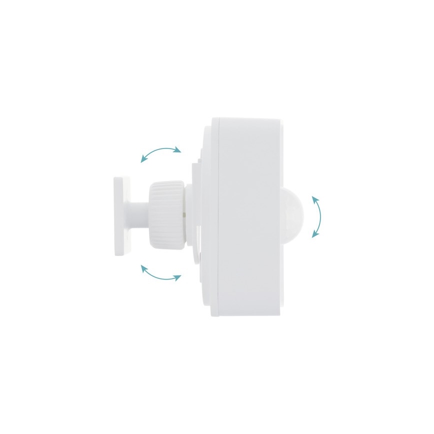 Eglo 33236 - Екстериорен сензор за движение CONNECT SENSOR 3xAA 12 m бял IP44