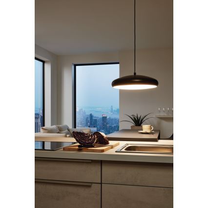 Eglo 33328 - LED RGBW Димируем пендел RIODEVA-C LED/27W/230V 2700-6500K черен