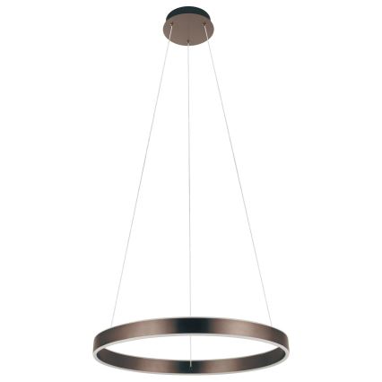 Eglo 33483 - LED полилей на кабел ALCAZABA 2xLED/18W/230V 3000K Ø 55 cm бронзов