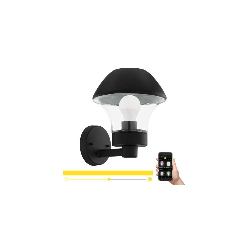 Eglo 33567 - LED димируемо външно стенно осветително тяло VERLUCCA-C 1xE27/9W/230V IP44
