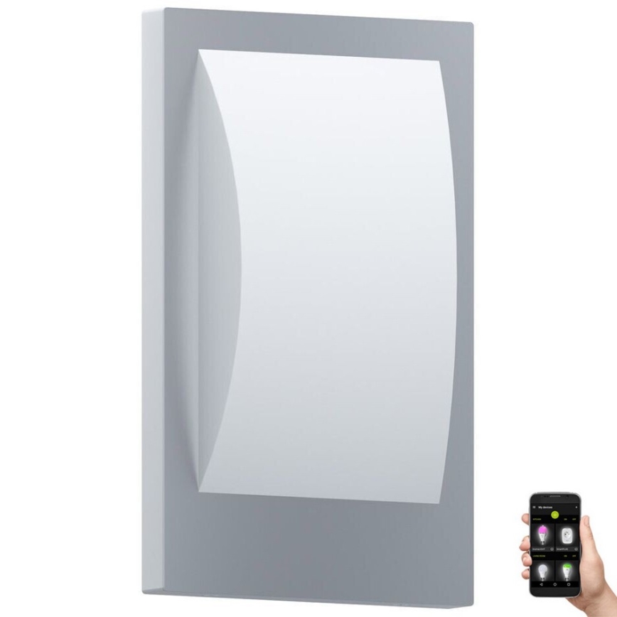 Eglo 33569 - LED Екстериорен аплик VERRES-C LED/9W/230V IP44 матов хром