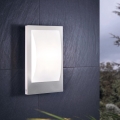 Eglo 33569 - LED външно стенно осветително тяло VERRES-C 1xE27/9W/230V IP44 матов хром