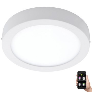 Eglo 33575 - LED регулируемо осветително тяло за баня ARGOLIS-C LED/16,5W/230V IP44 бяло