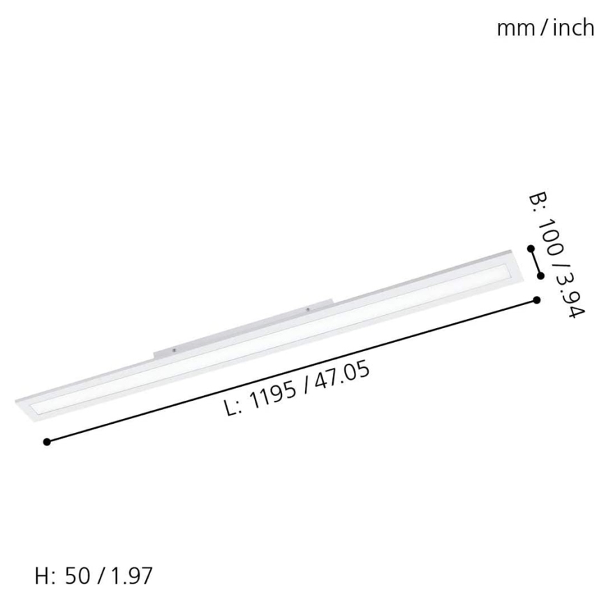 Eglo 33589 - LED RGBW Димируем панел SALOBRENA-C LED/34W/230V + дистанционно управление
